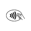 Mobile wallet icon representing contactless payments with Guardian Credit Union debit cards