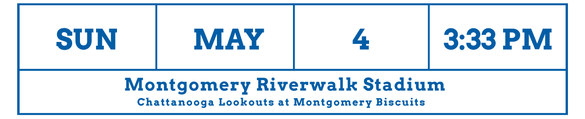 Save the Date! Guardian Credit Union day at the Montgomery Biscuits.
