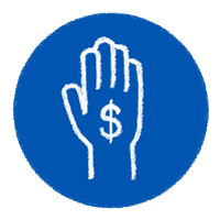 paid volunteer hours icon