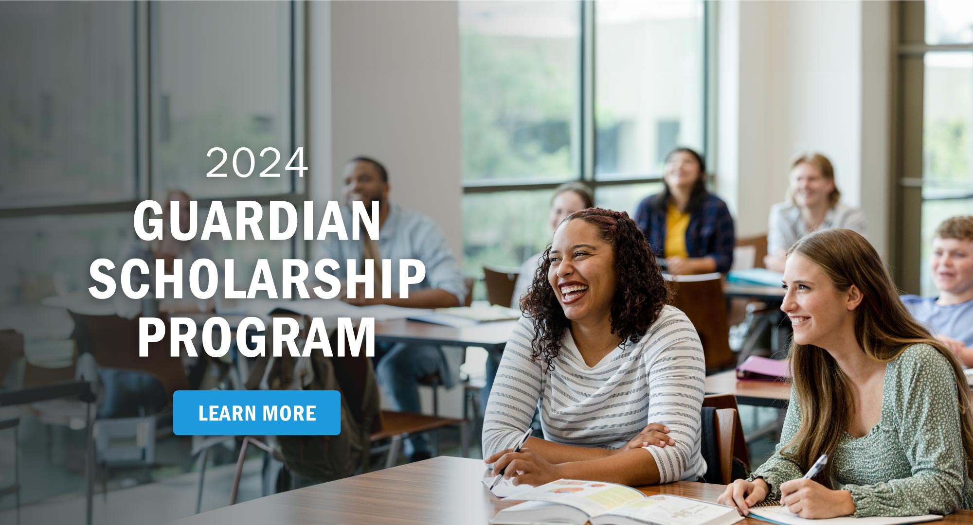 Guardian Scholarship program banner