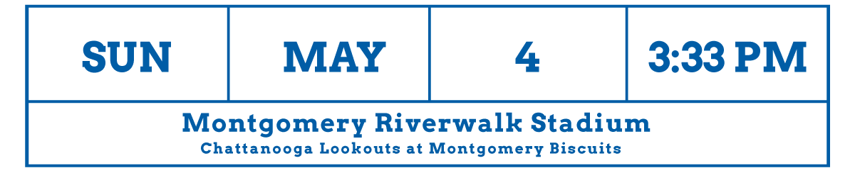 Save the Date! Guardian Credit Union day at the Montgomery Biscuits.
