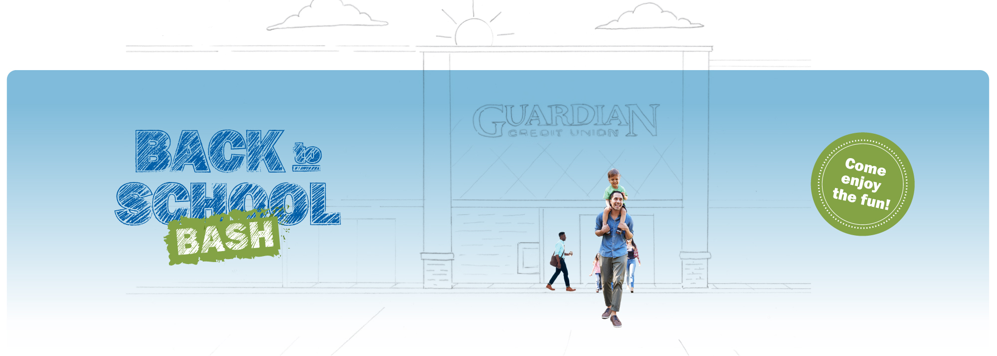 Guardian Credit Union Andalusia Branch Back To School Bash Hero Image