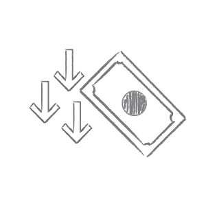 depositing money icon