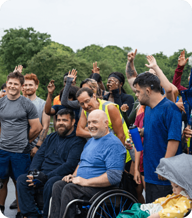 Community members of all abilities gather for a Guardian Credit Union Foundation event supporting inclusion and local engagement